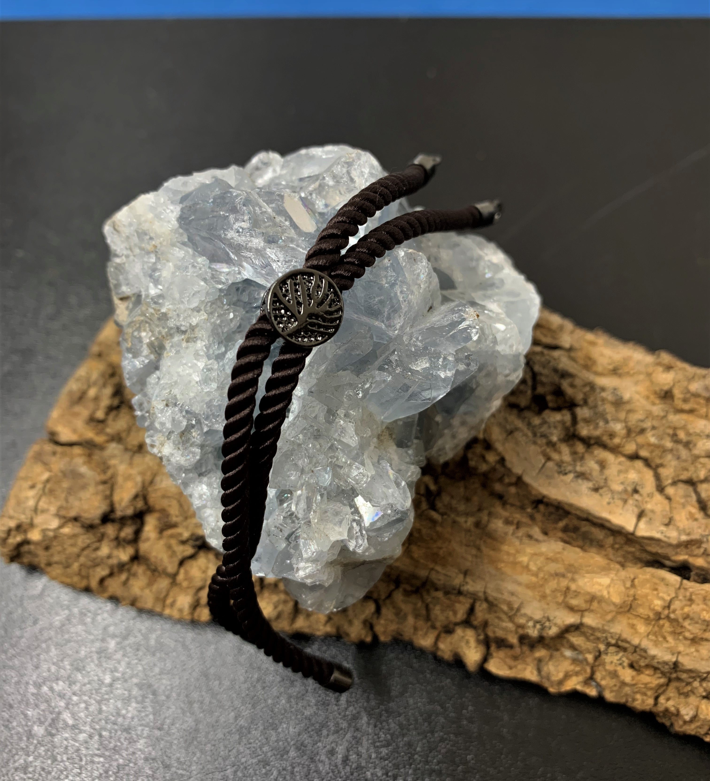 Bracelet en nylon - Brun foncé (1 pce)