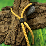 Bracelet en nylon - Jaune (1 pce)