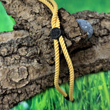 Bracelet en nylon - Jaune (1 pce)