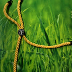 Bracelet en nylon - Jaune (1 pce)