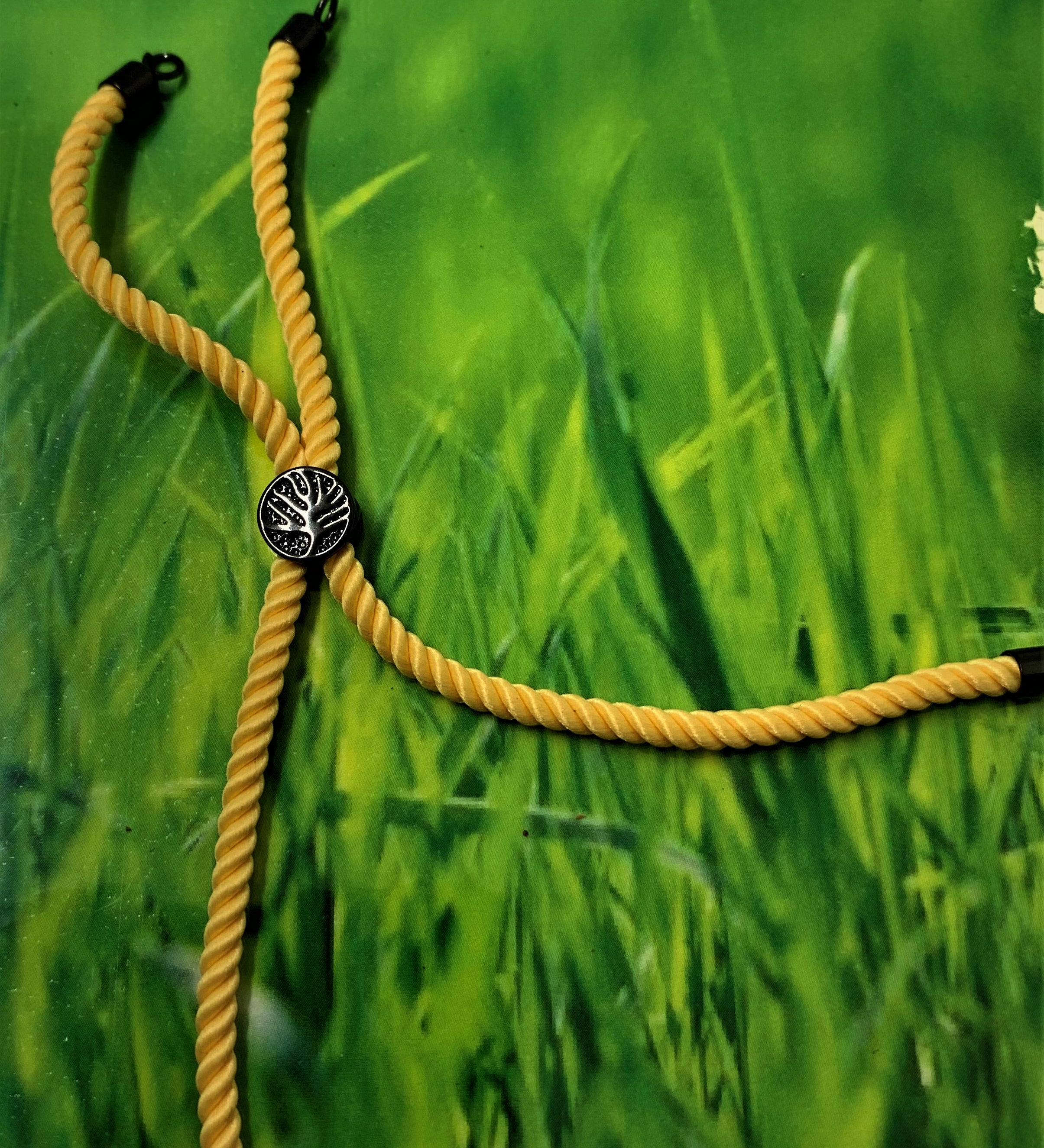 Bracelet en nylon - Jaune (1 pce)