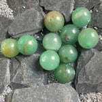 Ronde 10 -  Aventurine naturelle Verte (5 pces)