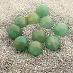 Ronde 10 -  Aventurine naturelle Verte (5 pces)