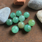 Ronde 10 -  Aventurine naturelle Verte (5 pces)