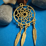 Pendentif - Attrape-rêve Or mat (1 pce)