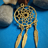 Pendentif - Attrape-rêve Or mat (1 pce)