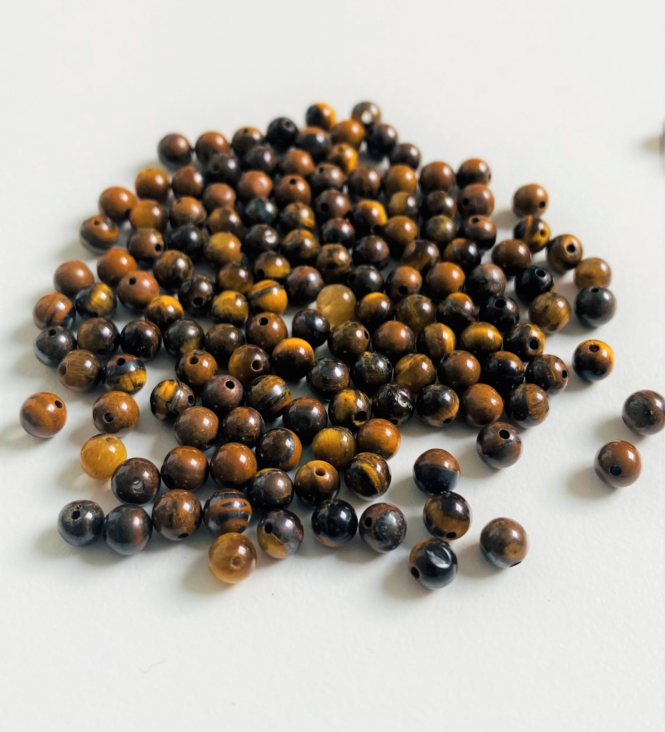 Ronde 4 - Oeil de Tigre Grade AB (10 pces)