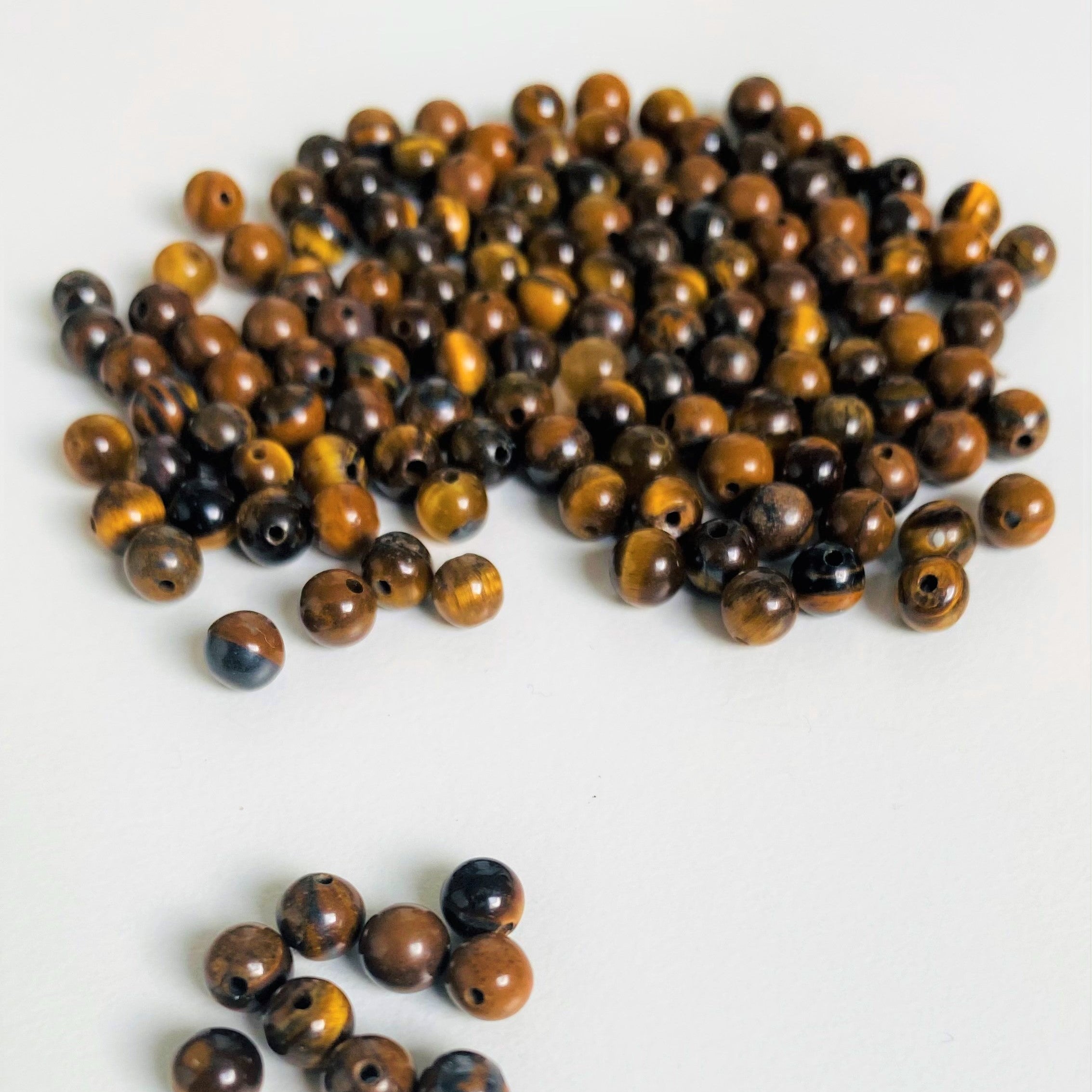 Ronde 4 - Oeil de Tigre Grade AB (10 pces)