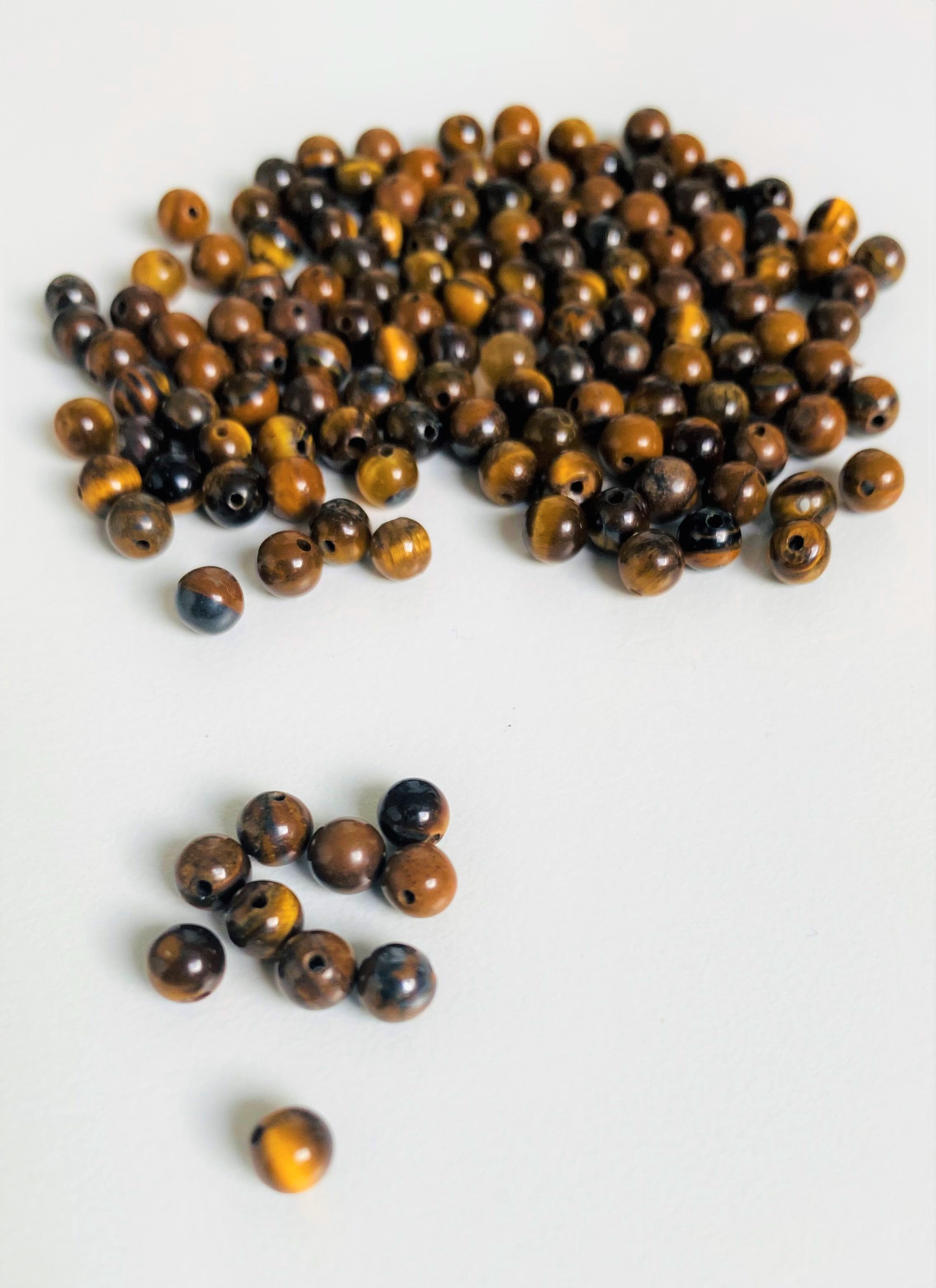 Ronde 4 - Oeil de Tigre Grade AB (10 pces)