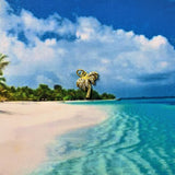 Charms - Cocotier plaqué Or 18K (1 pièce)