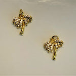 Charms - Cocotier plaqué Or 18K (1 pièce)