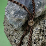 Grand Bracelet en nylon - Brun Clair (1 pce)