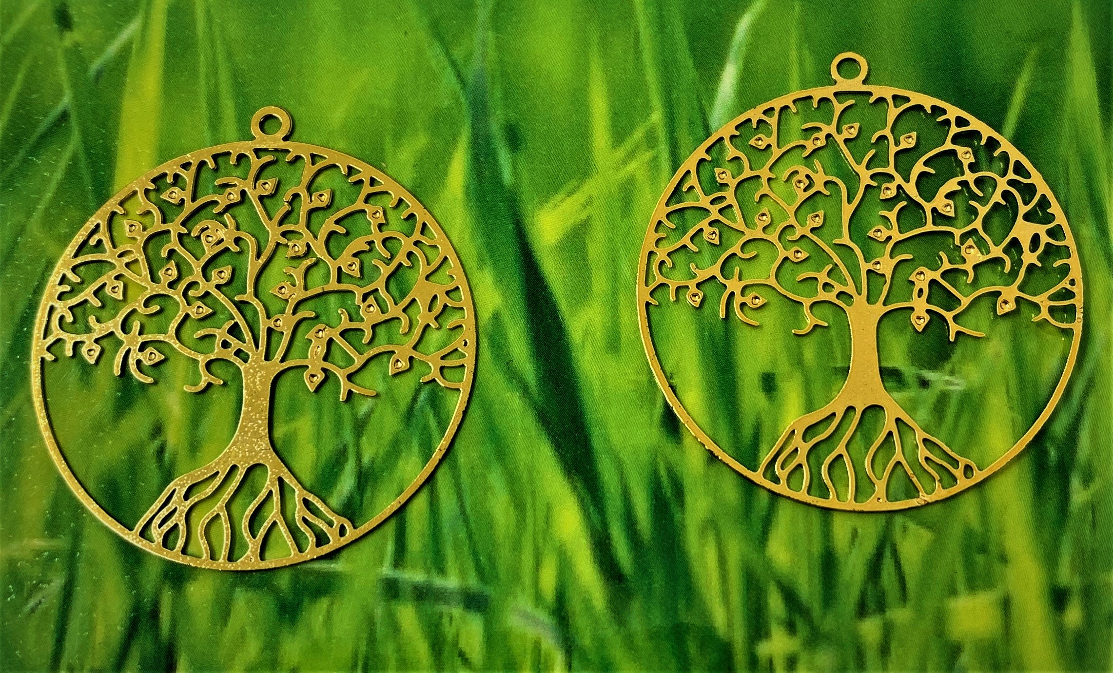 Pendentif - Arbre de vie Doré (1 pce)