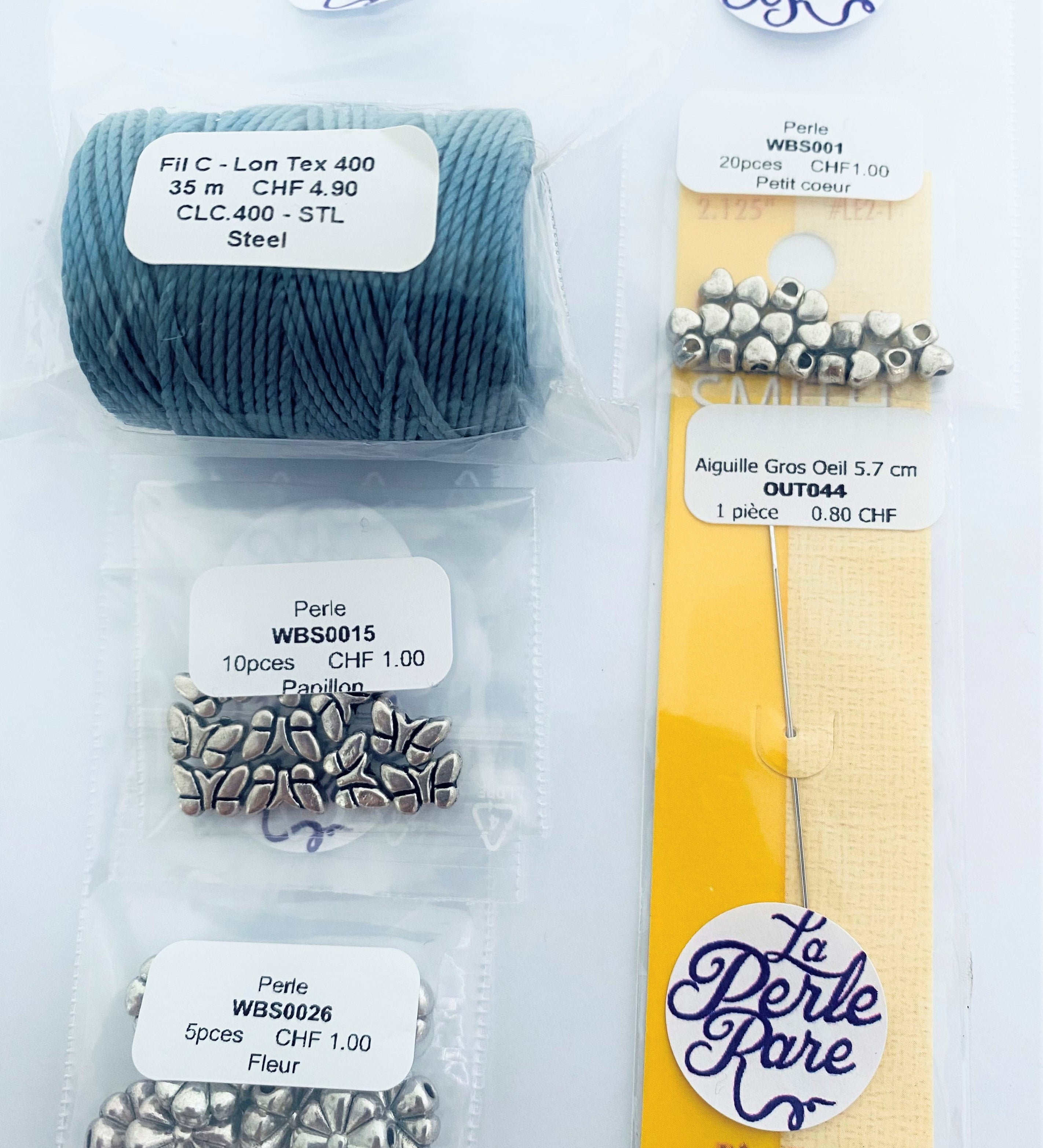 Petit Coeur Style Tibet (20 pièces)