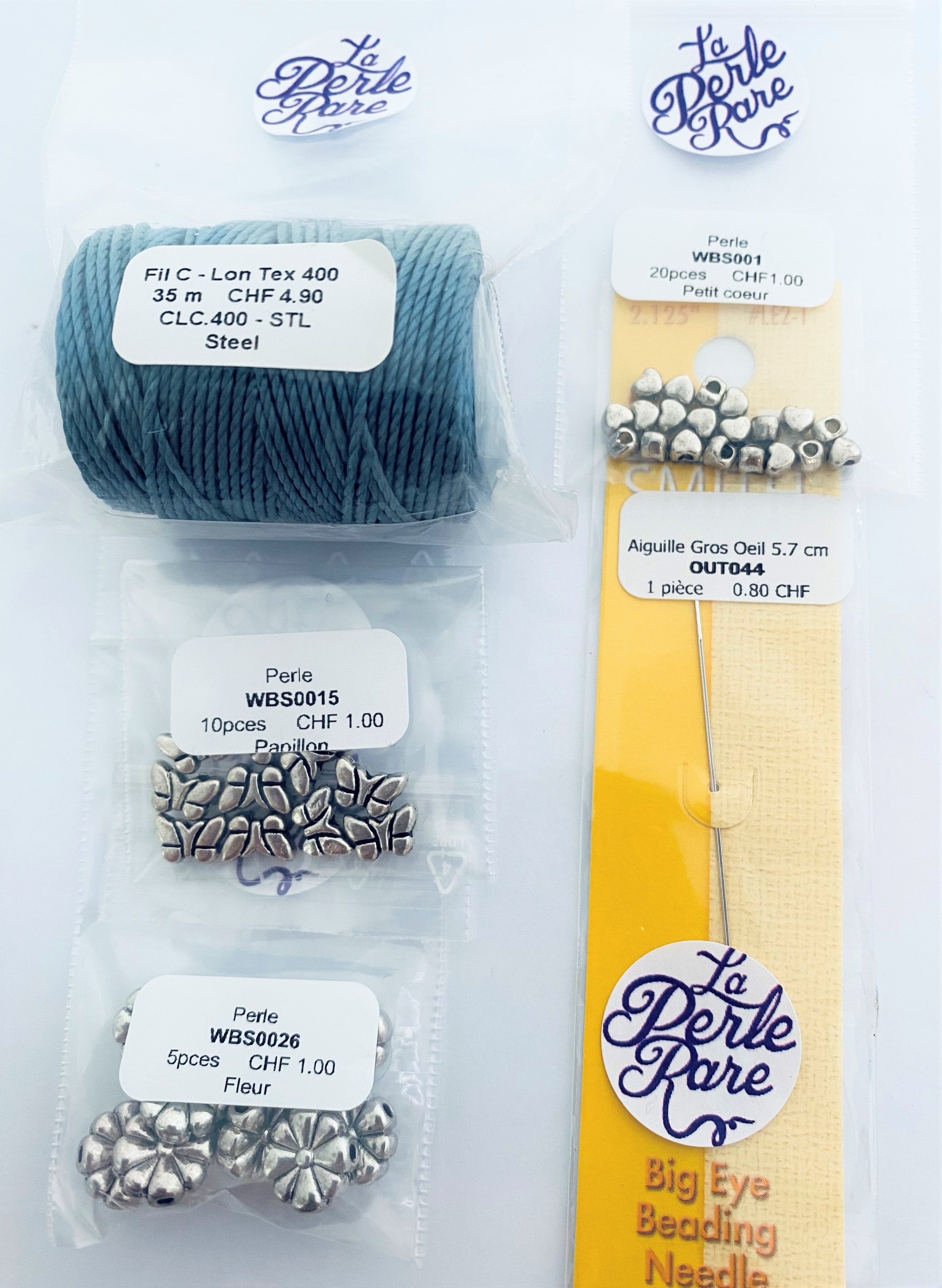 Petit Coeur Style Tibet (20 pièces)