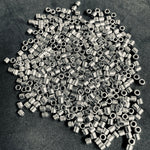 Delica 8 - Perle de verre - Blanc argenté - Palladium (4 g) 