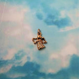 Charms - Ange Or Rose avec zircons (1 pce)