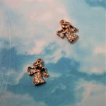 Charms - Ange Or Rose avec zircons (1 pce)