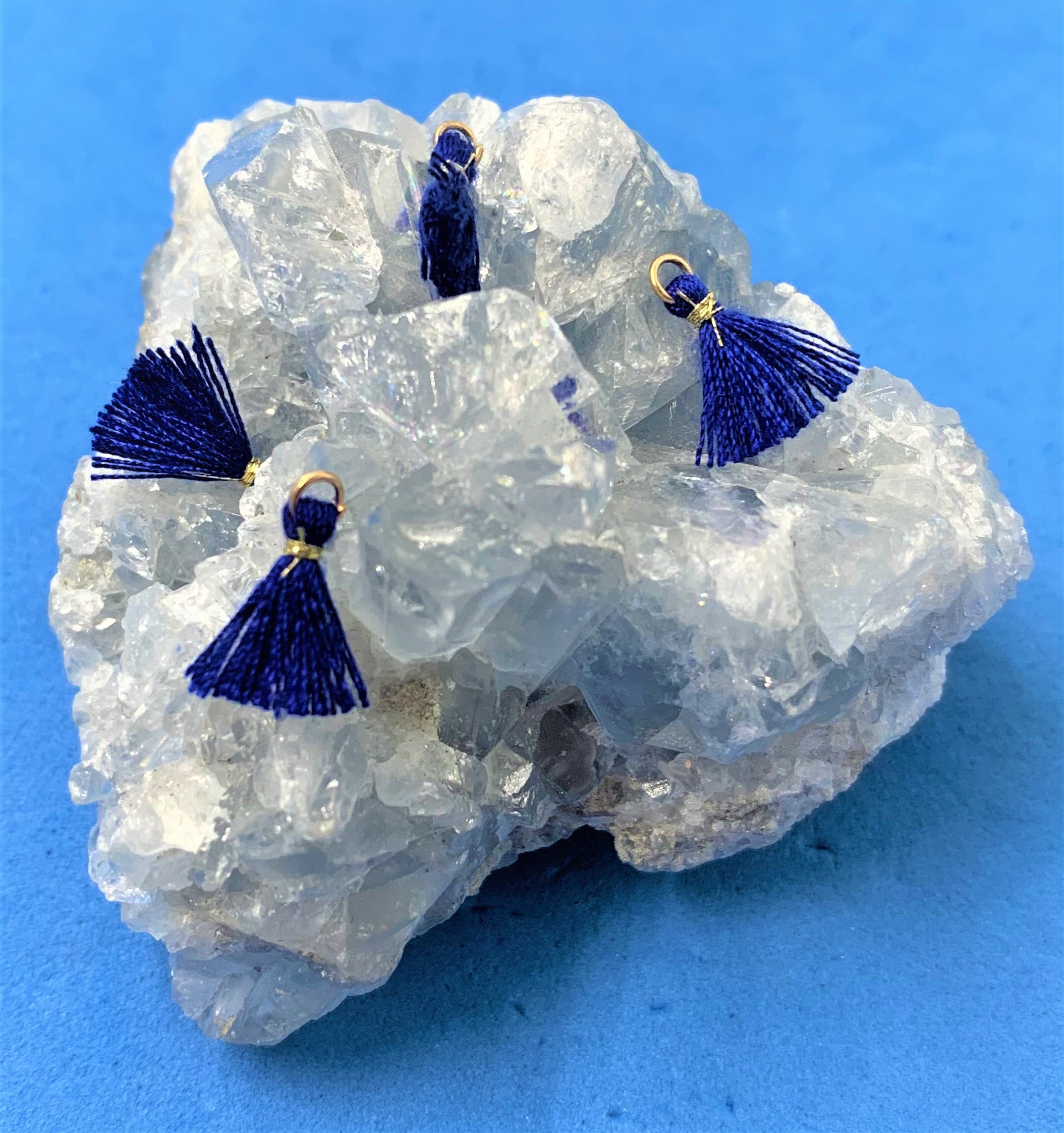 Mini Pompon Bleu Roi (1 pce)