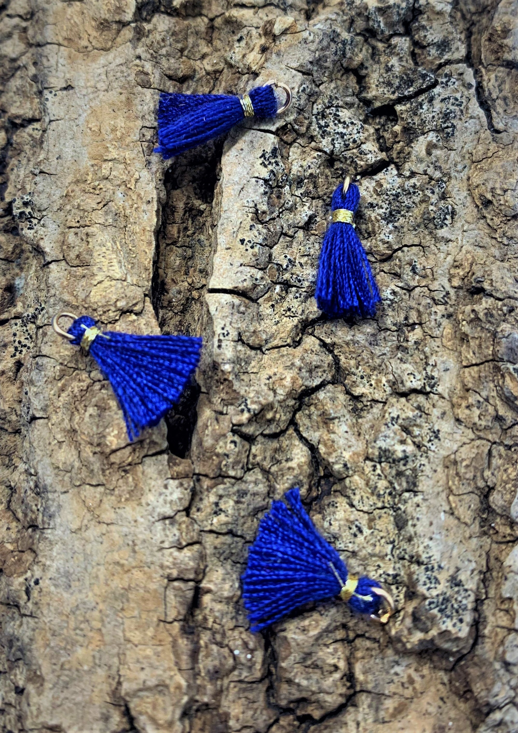 Mini Pompon Bleu Roi (1 pce)