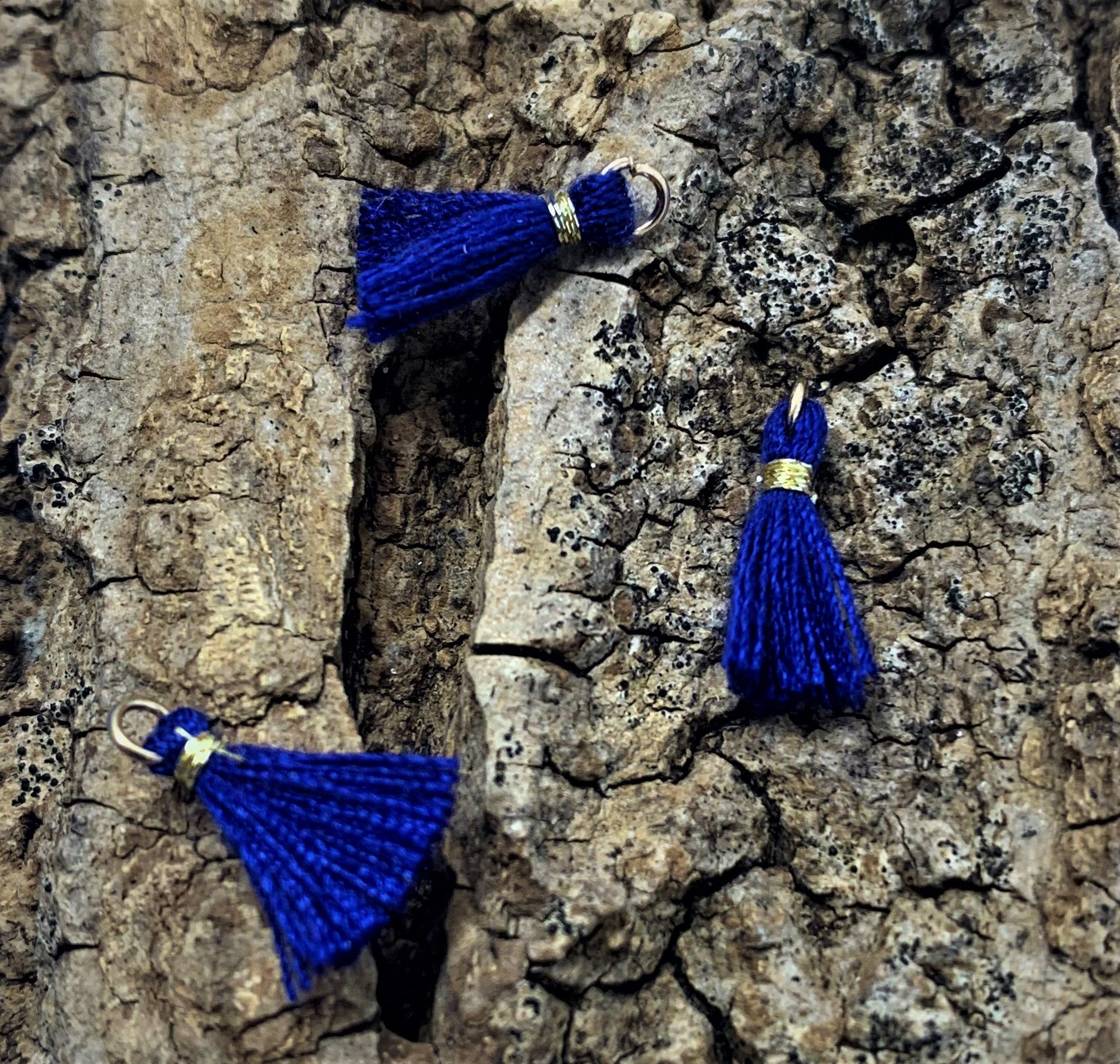 Mini Pompon Bleu Roi (1 pce)