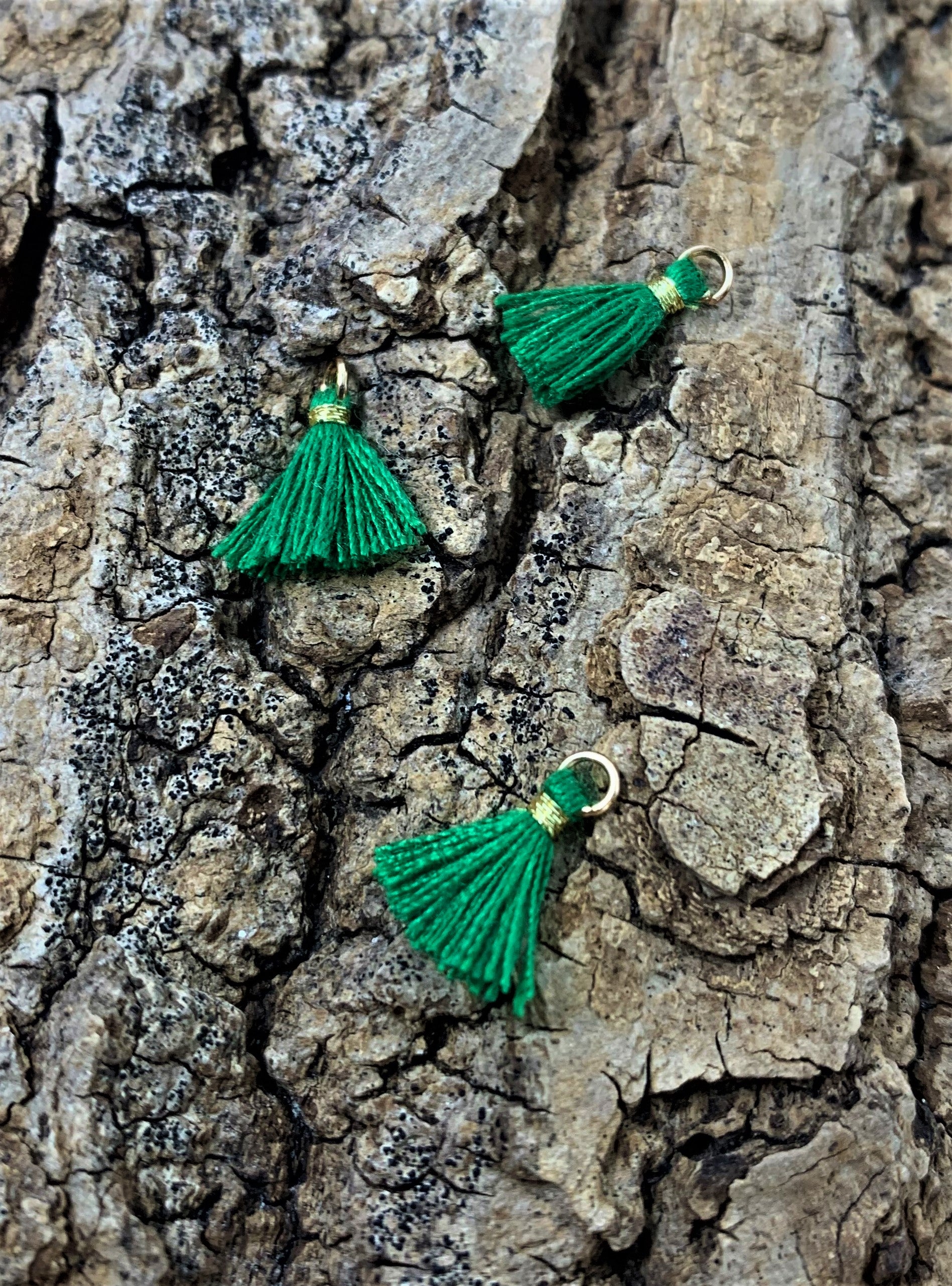 Mini pompon Vert (1 pce)