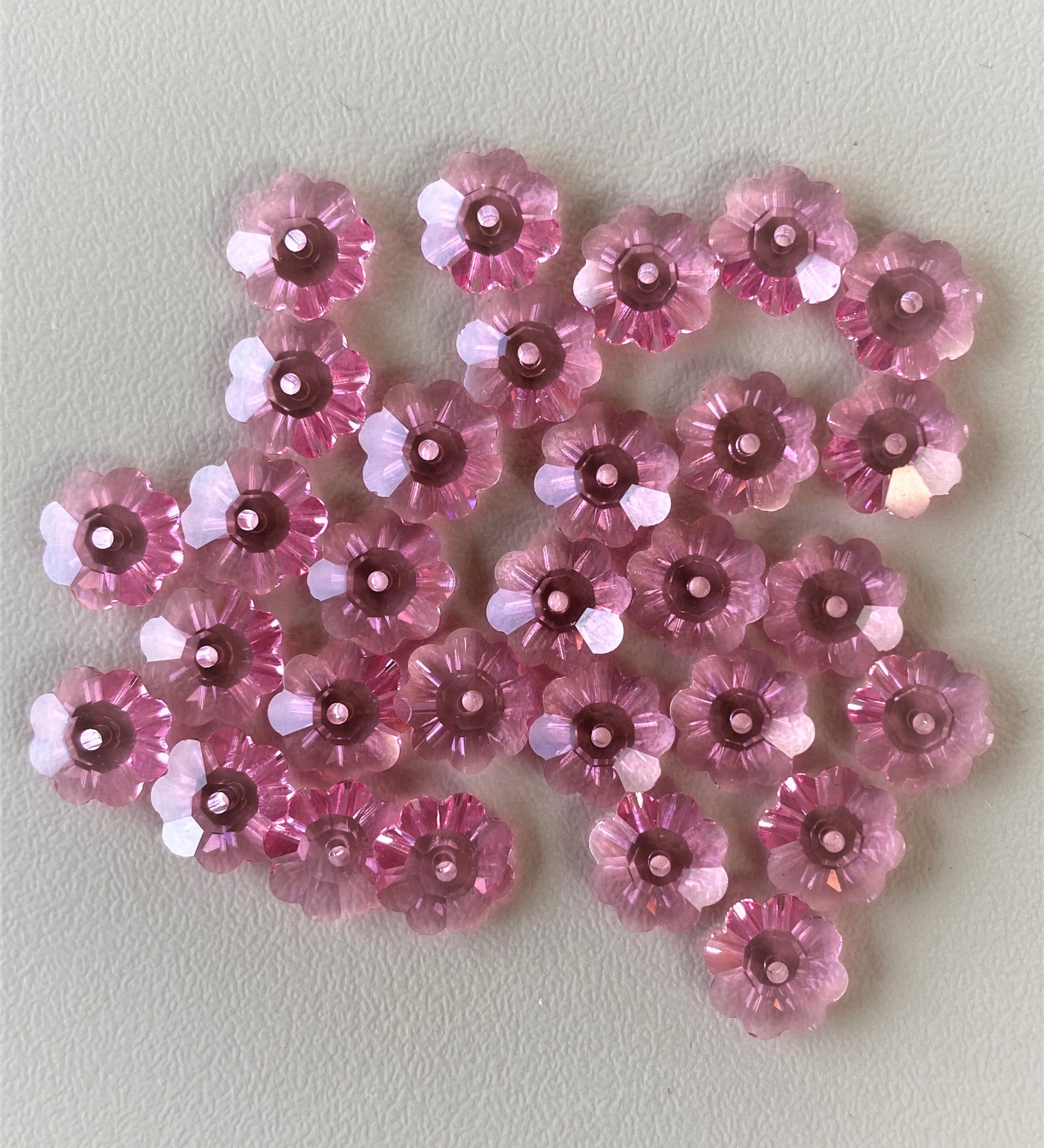 Fleur 8 - Rose (10 pces)