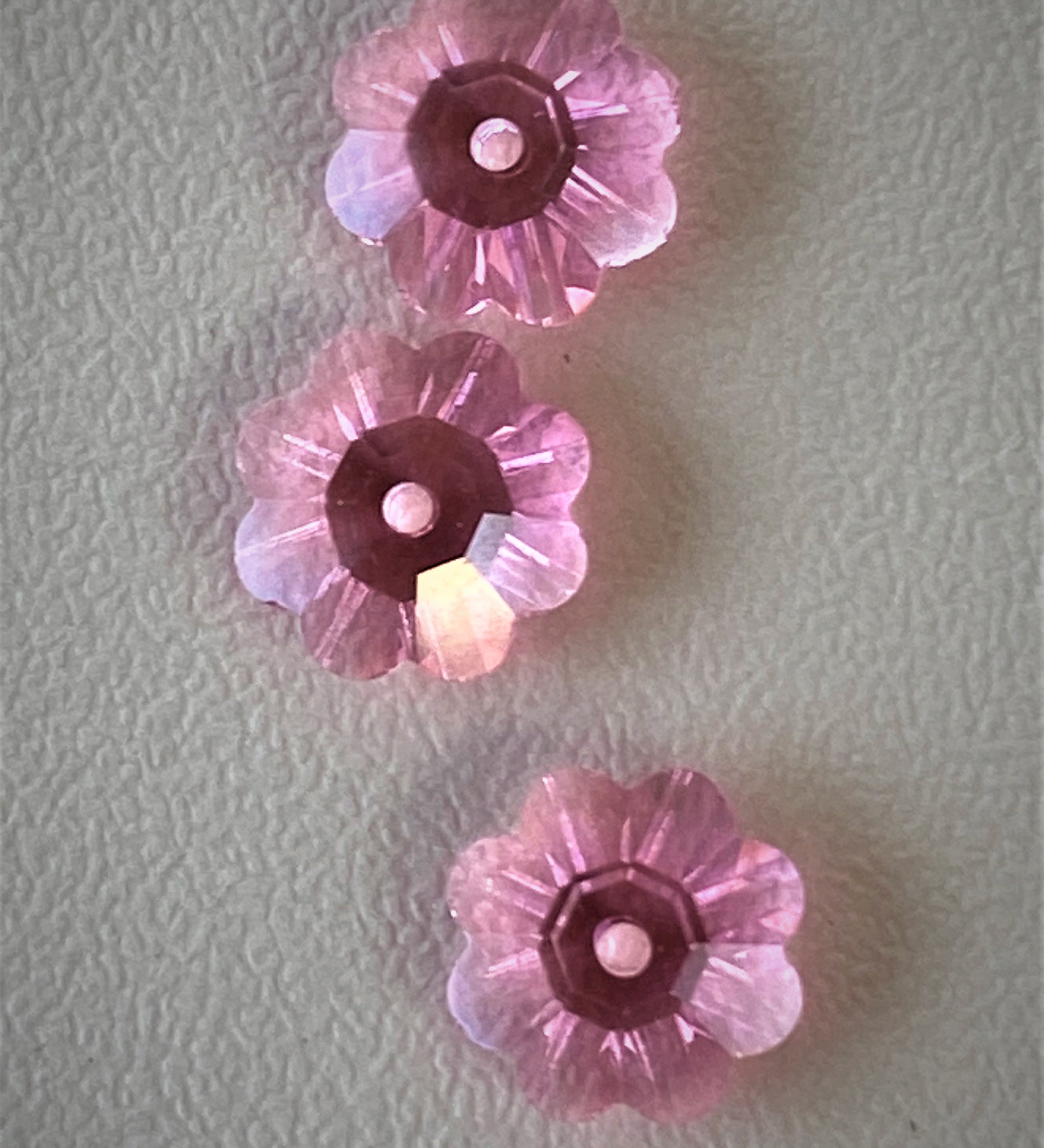 Fleur 8 - Rose (10 pces)