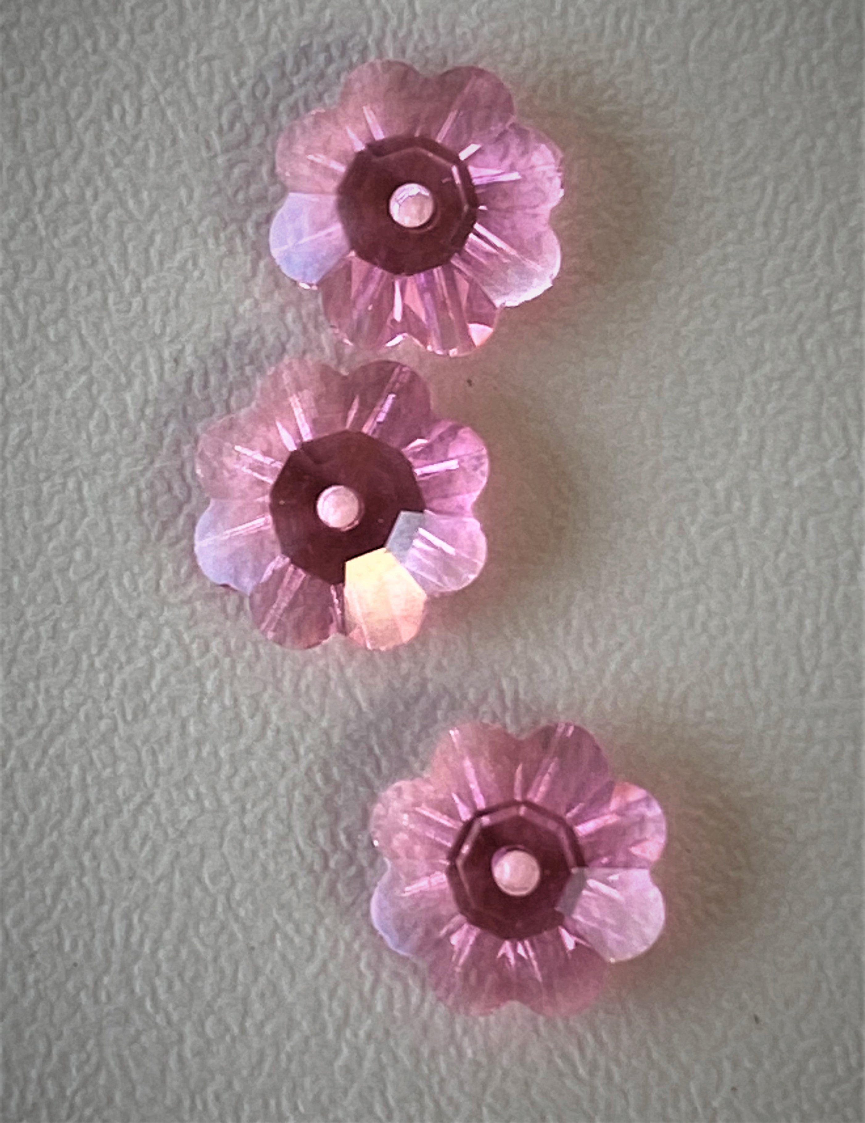 Fleur 8 - Rose (10 pces)