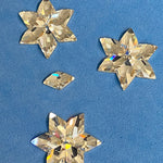 Cabochon Swarovki plat Rhombus, Losange,  Crystal (1pieces)