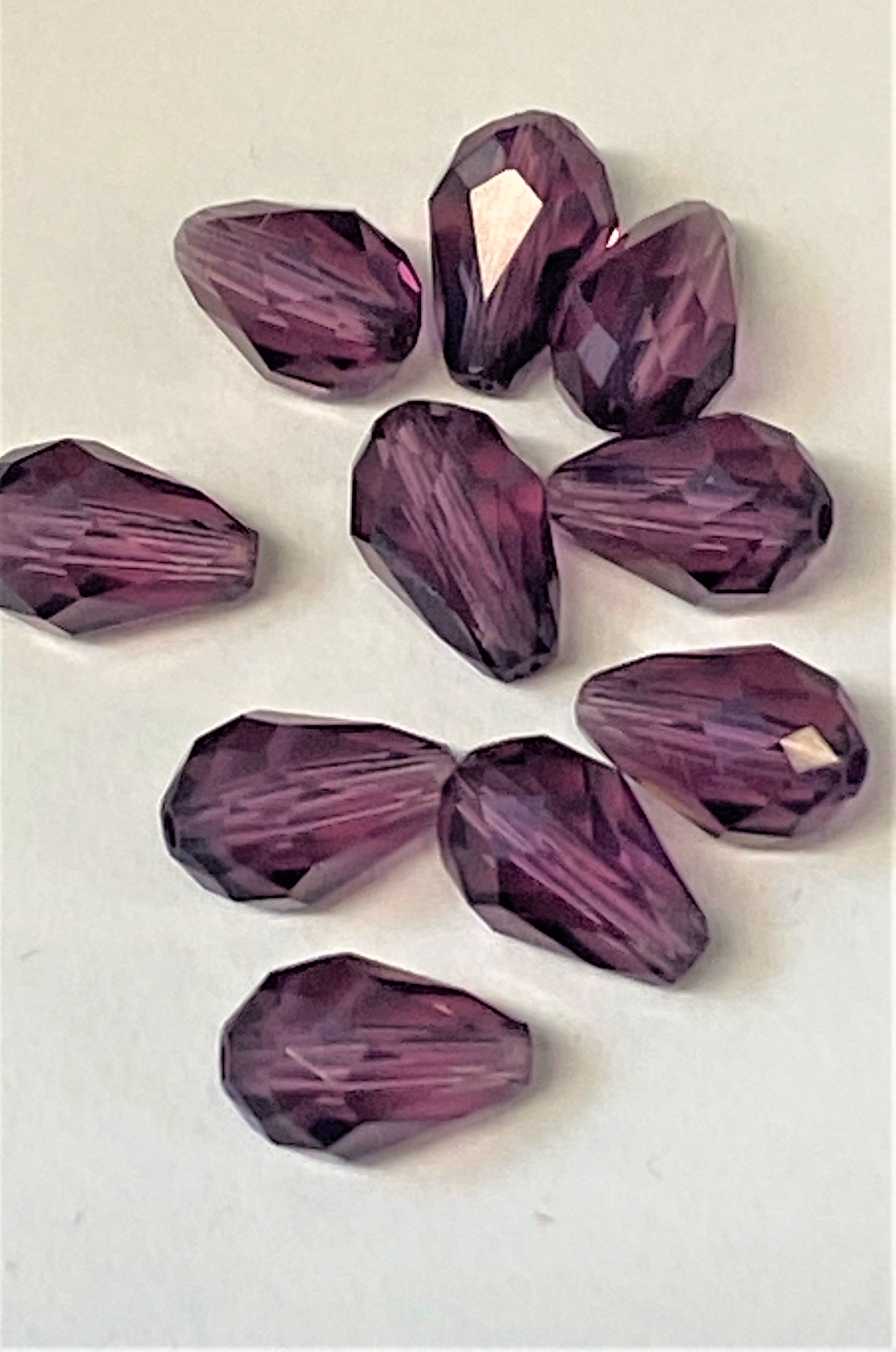  Larme Swaro 9x6mm, Amethyst (5pces)