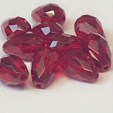  Larme Swaro 9x6mm, Siam (5pces)