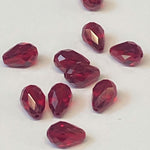  Larme Swaro 9x6mm, Siam (5pces)