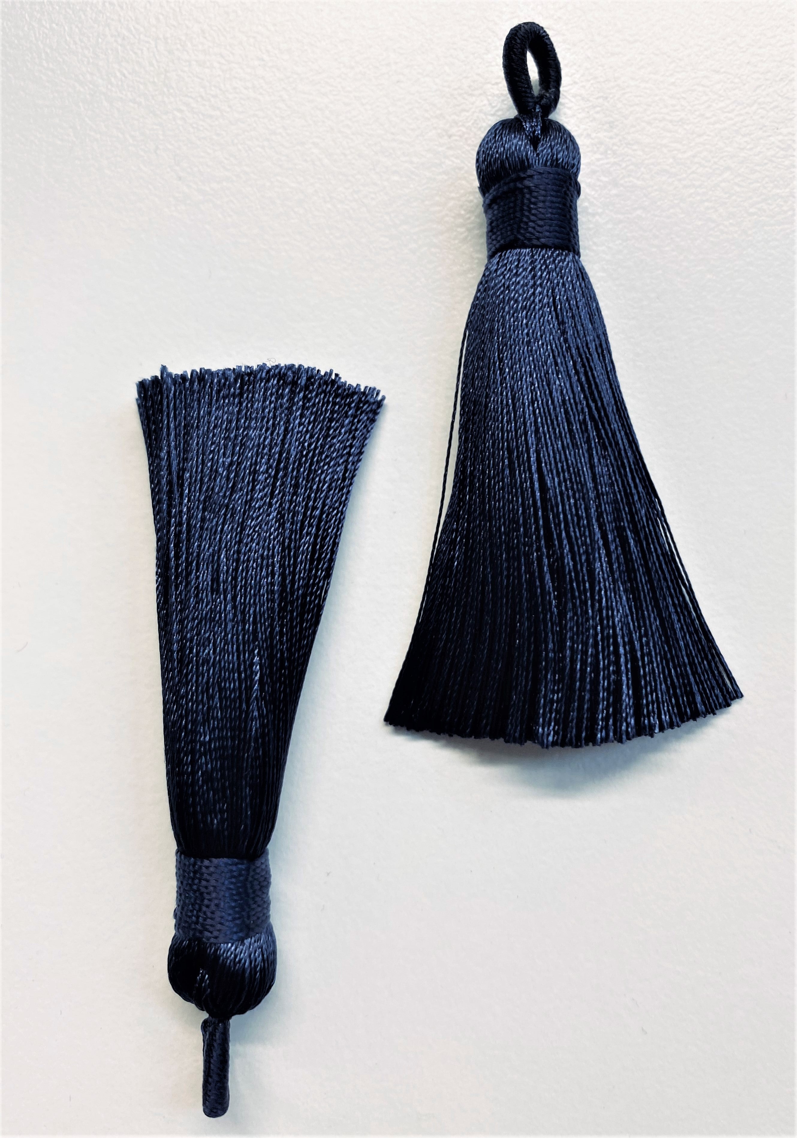 Pompon - Bleu foncé (1 pce)