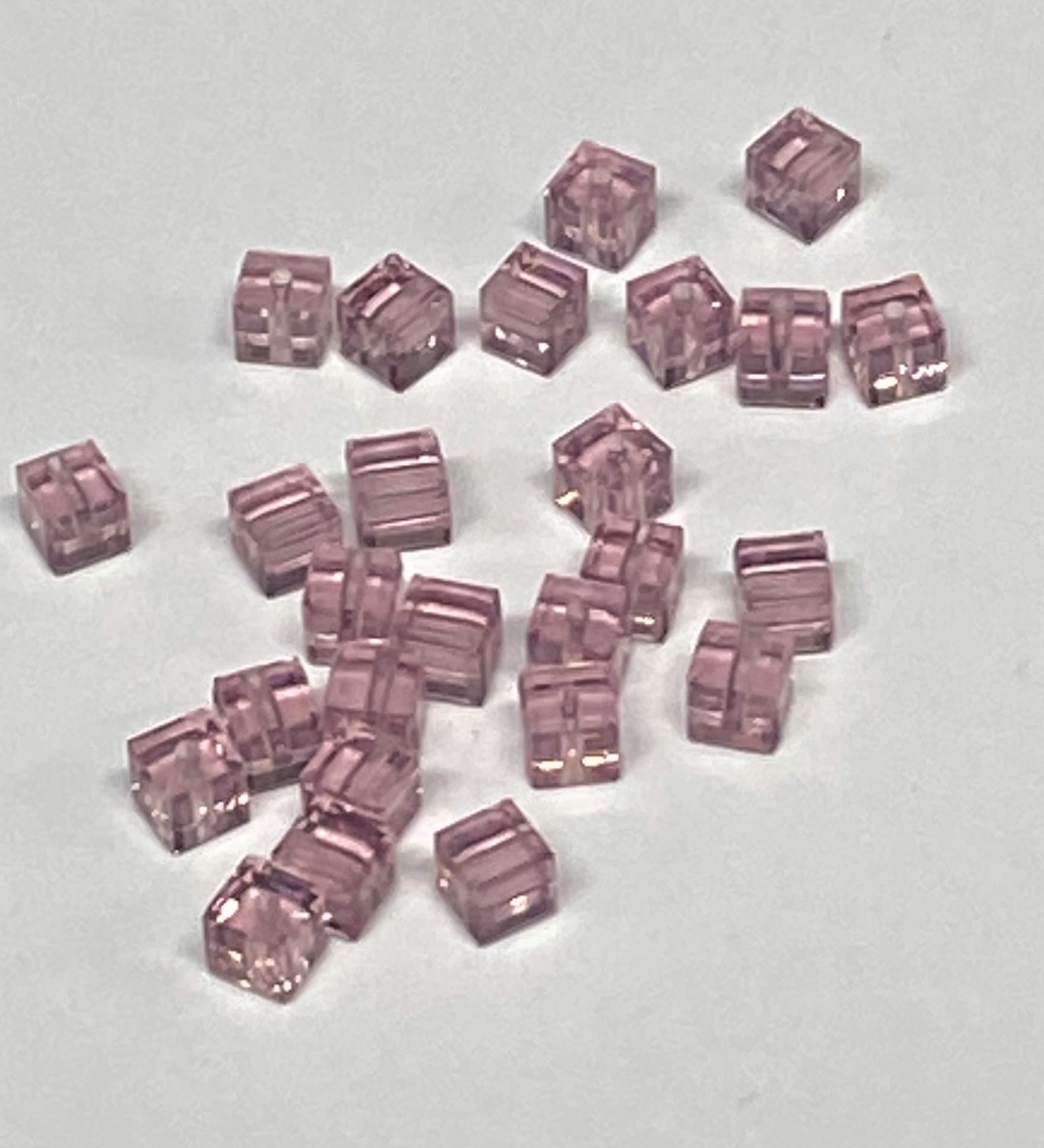 Cube 4 - Ligth Amethyst  (5 pces)