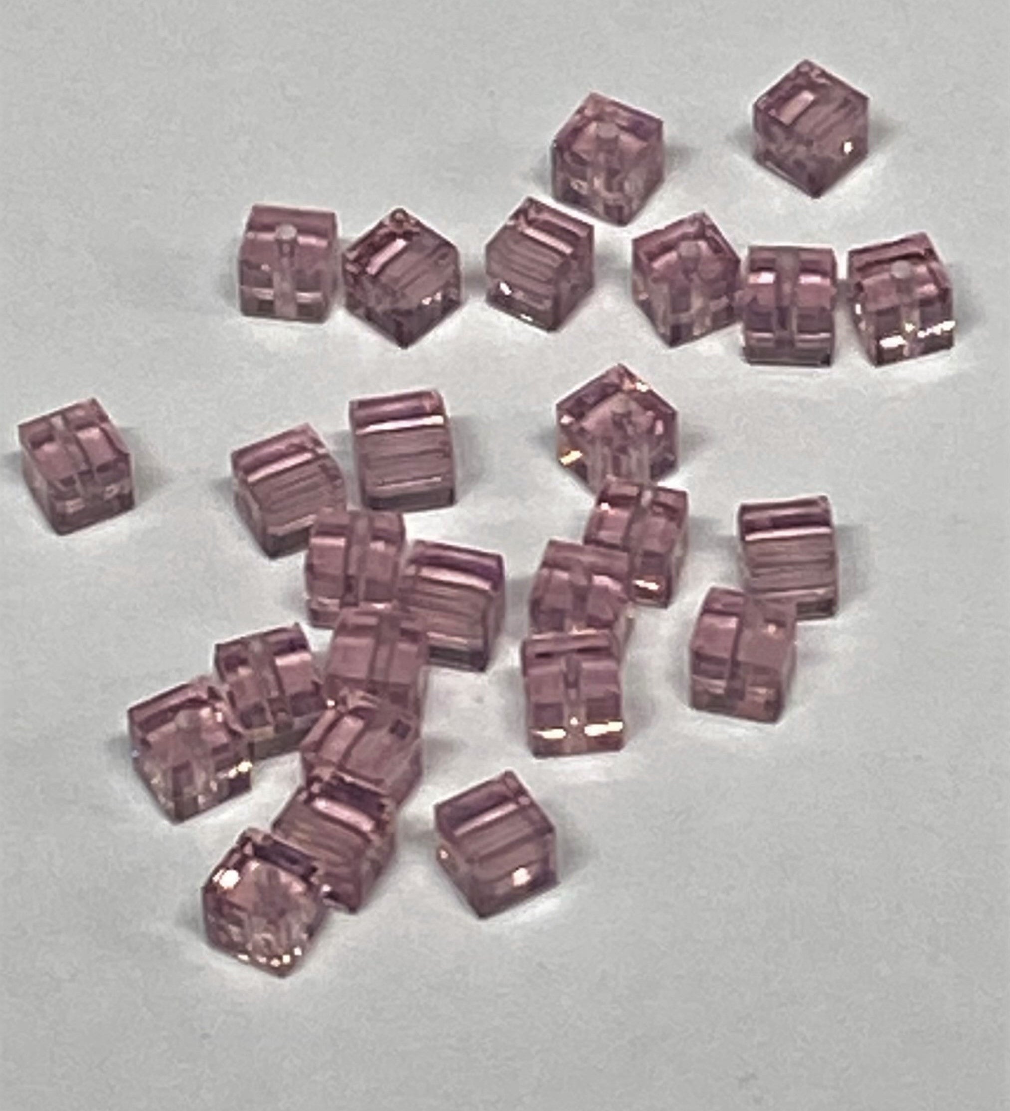 Cube 4 - Ligth Amethyst  (5 pces)