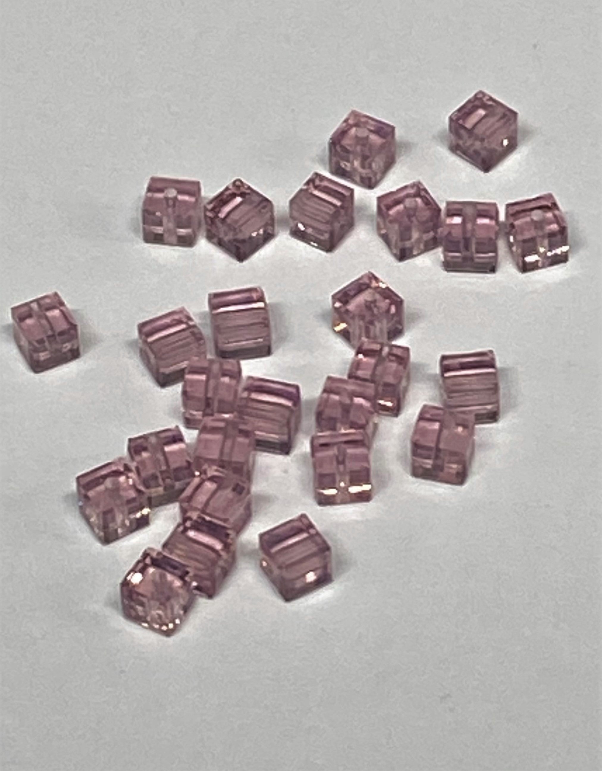 Cube 4 - Ligth Amethyst  (5 pces)