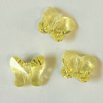 Papillon 8 mm - Jonquille (5 pces)