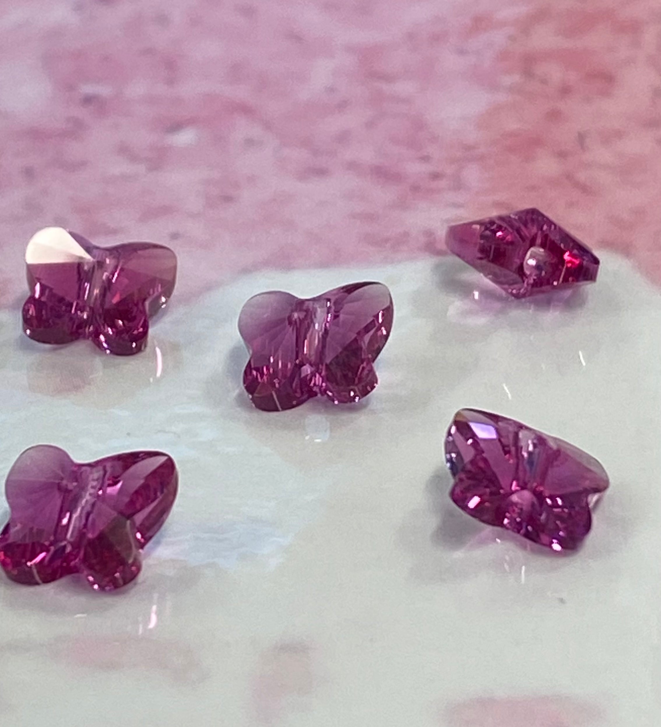 Papillon 8  - Fuschia (5 pces)