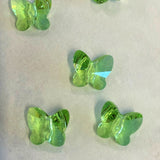Papillon 8  - Peridot (5 pces)