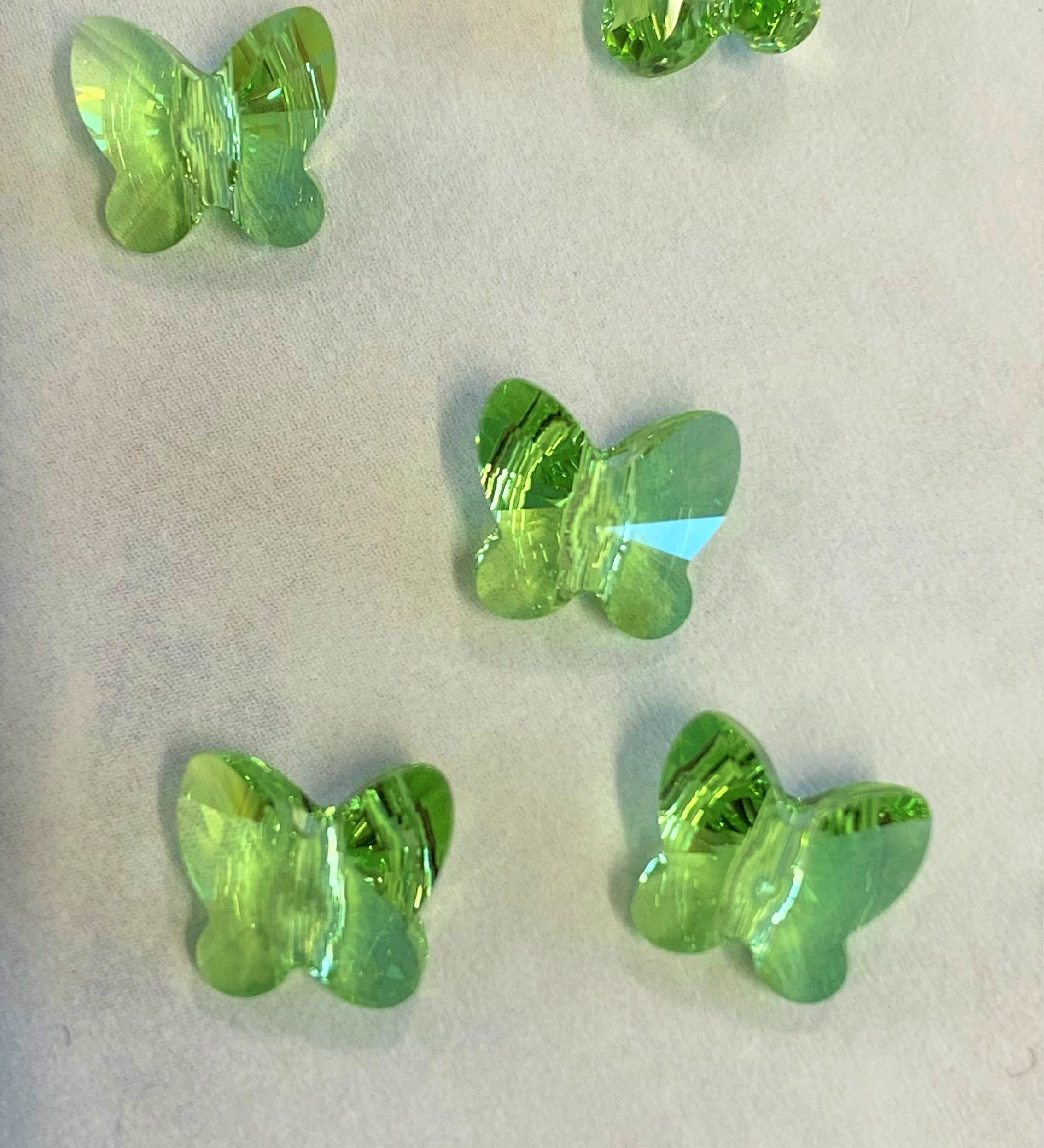 Papillon 8  - Peridot (5 pces)