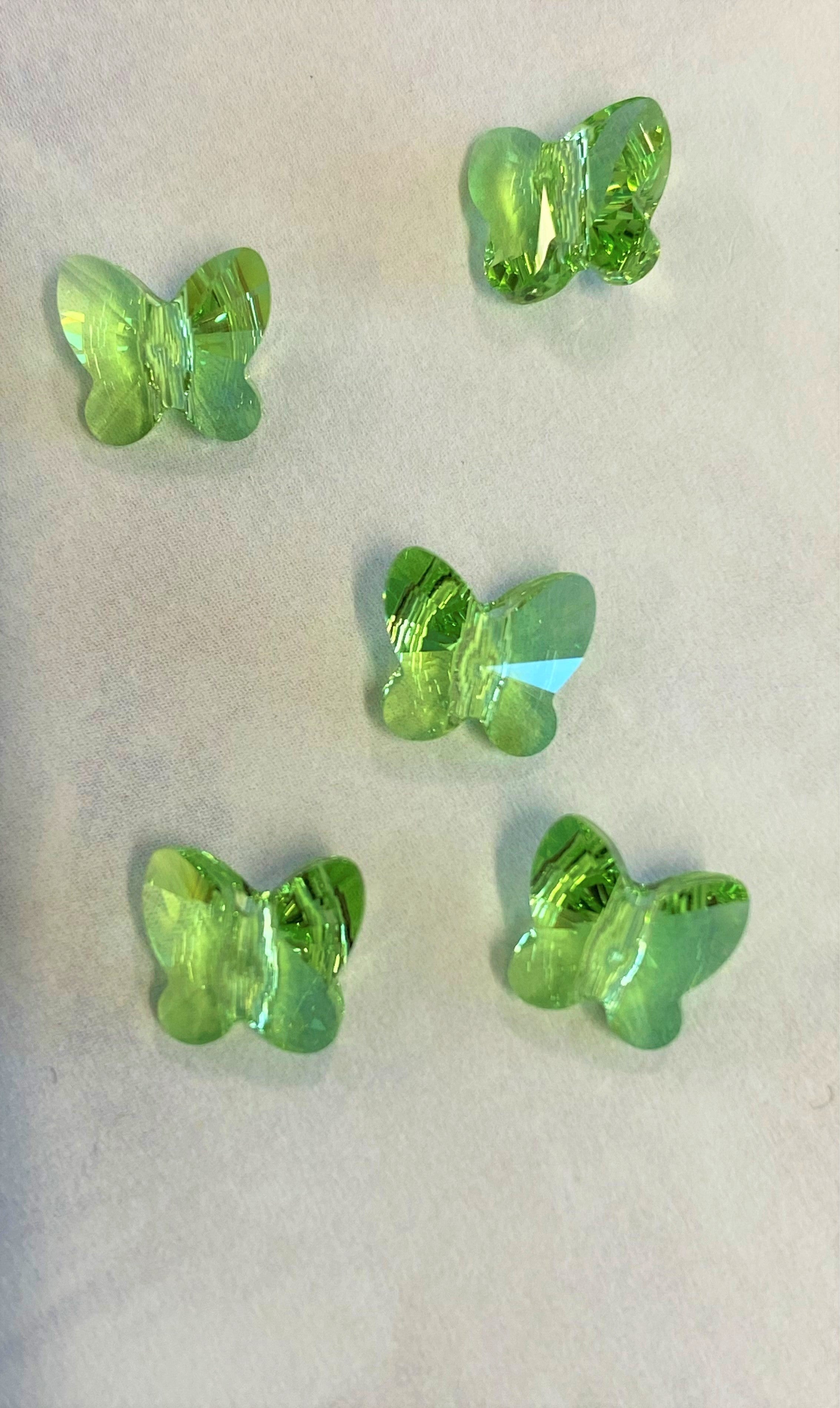 Papillon 8  - Peridot (5 pces)
