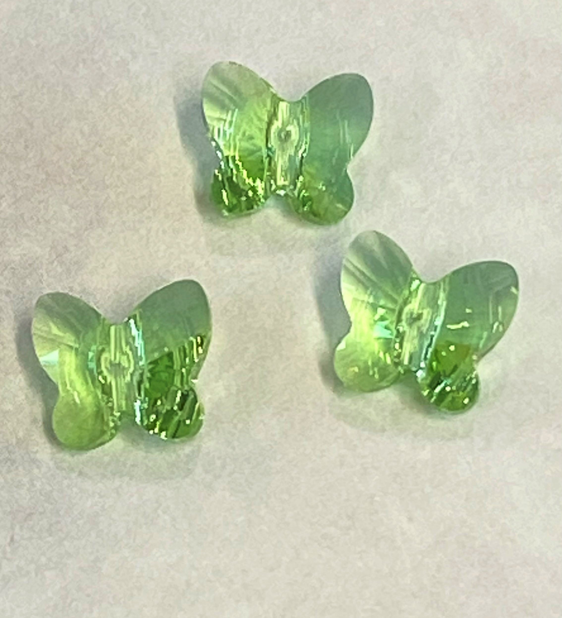 Papillon 8  - Peridot (5 pces)