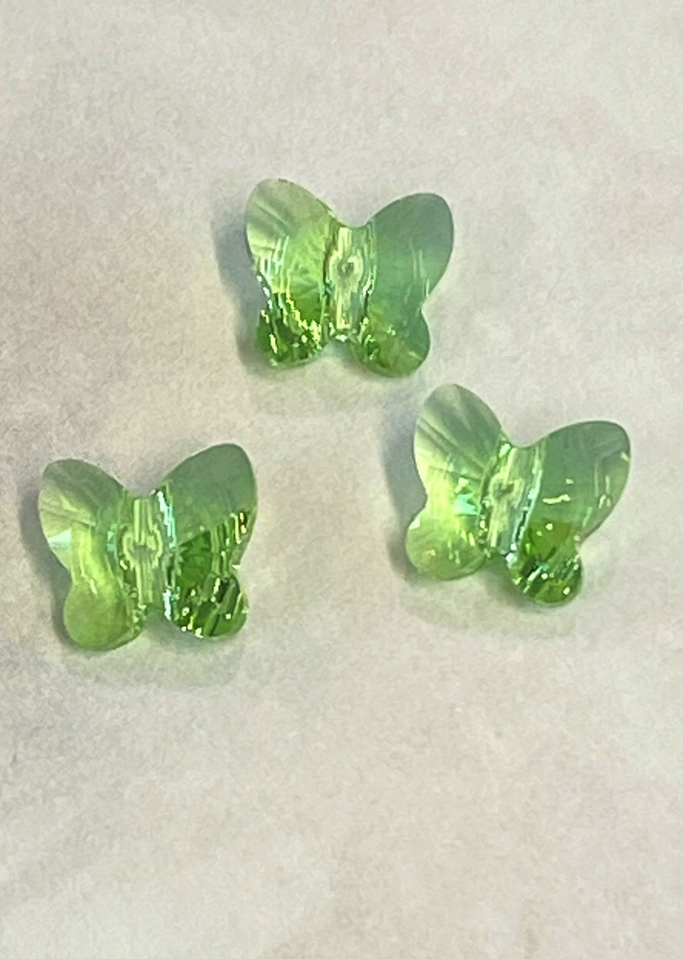 Papillon 8  - Peridot (5 pces)