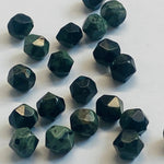 Perles de Jaspe kambaba naturel, taillées à facettes - (10 pces)