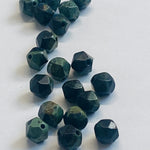Perles de Jaspe kambaba naturel, taillées à facettes - (10 pces)
