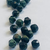 Perles de Jaspe kambaba naturel, taillées à facettes - (10 pces)