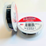 Elasticity 0.5 mm, 5 mètres, Noir - (1 pièce)
