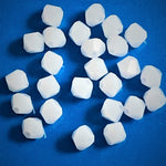 Bicone 4 - Blanc Alabaster (25pces)