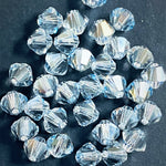 Bicone 4 - Cristal Ombré Bleu (25 pces)